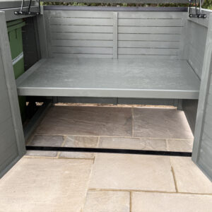 Bin Store Recycle Compartment Shelf Double - £80