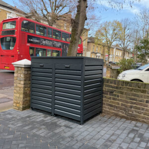 Aluminium Bin Enclosures