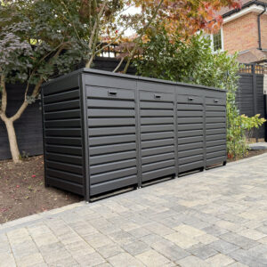 Aluminium Bin Enclosures